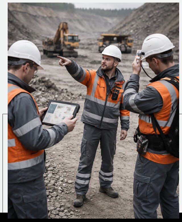 Система контроля персонала для горнодобывающей отрасли в Евпатории