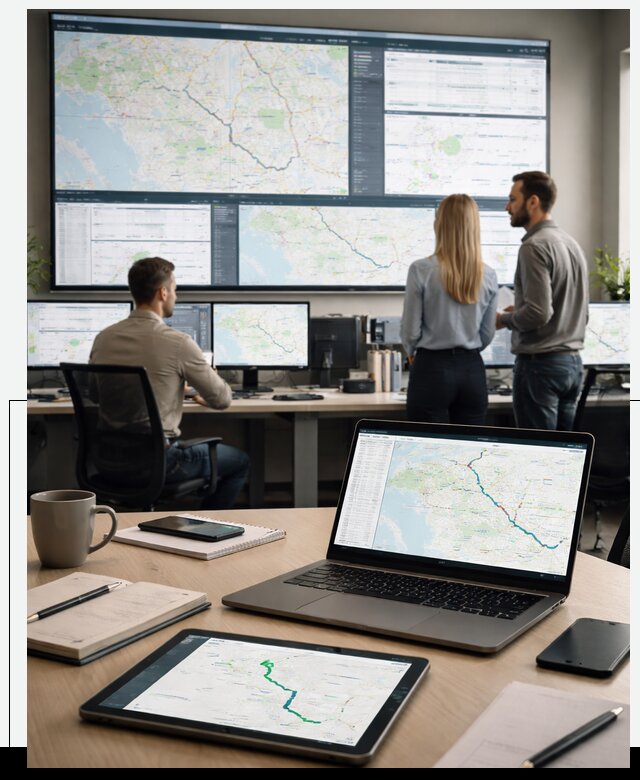 Трекинг грузов и Fleet Management, мониторинг автопарка в Евпатории