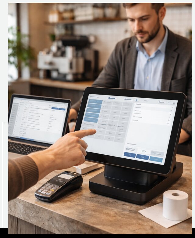 Кассовое ПО и POS системы под ключ в Евпатории с поддержкой