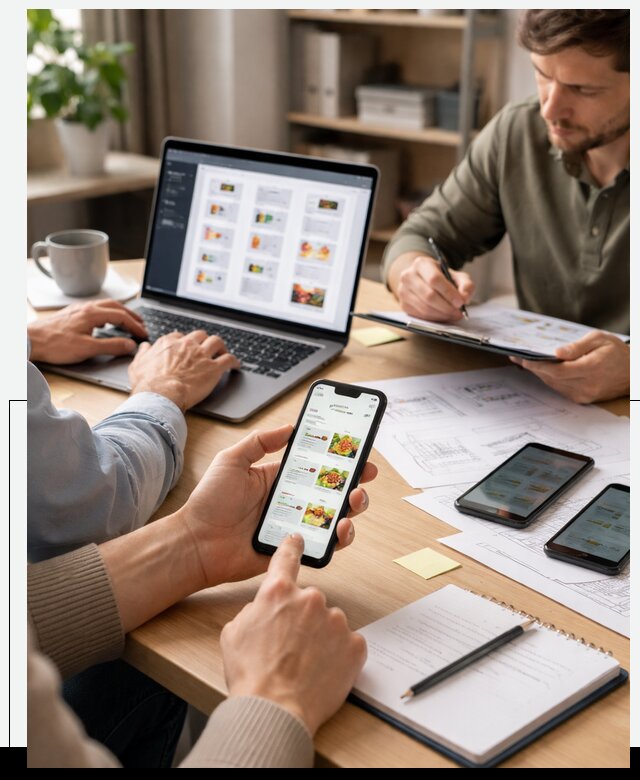 Разработка мобильного приложения торговой сети в Евпатории