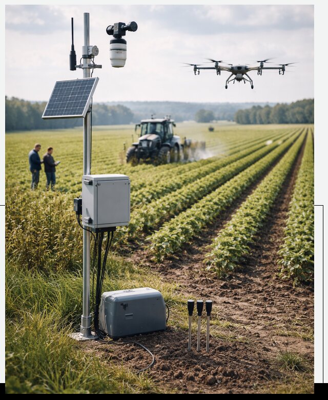 Разработка IoT мониторинга полей в Евпатории от 8953 р. | АвикейЕвп