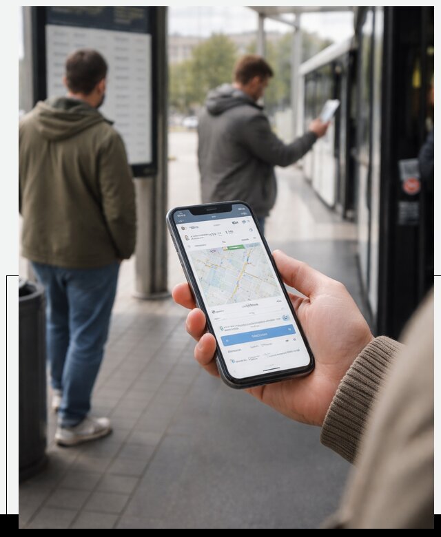 Мобильное приложение для пассажиров в Евпатории с оплатой и расписанием